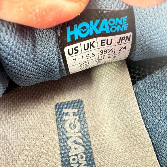 Hoka One One Torrent 2 Women Size 7 1110497-RTCN Real Teal Cantaloupe Shoes - Picture 10 of 11